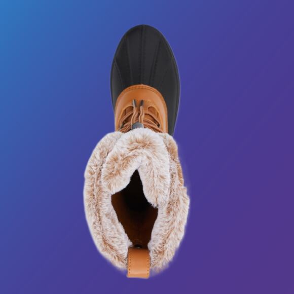 Ladies Size 6 Temp Rated Water & Skid Resitant Winter Snow Boots - Picture 4 of 12